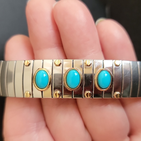 Milor Jewelry Milor Italy 8k Stainless Steel Flex Expandable Strtch